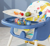 Meubles en plastique multifonctionnels bon marché pour bébés Chaise d'alimentation pour enfants