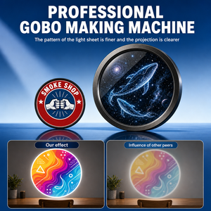 New Arrival 100W High-<b>Light</b> Gobo <b>Projector</b> Customized Logo Outdoor Night Sign <b>Light</b> with Trademark for Advertising Purpose - Product Image 6
