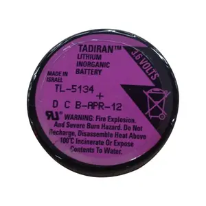 Bateria De Lítio Do PLC Do Botão Do Original Novo TL-5134 3.6V