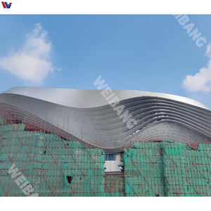 Panel de Pared Cortina, Diseño Industrial, Acabado Espejo, Anticorrosión, Revestimiento Exterior Personalizado - Product Image 5