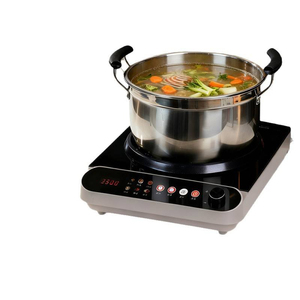 Induction Cooker Single Burner Touch Control 2500W Electric <b>Stove</b> with Timer for Soup Stewing and Boiling Household Use 3500W - Product Image 1
