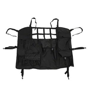 Parachoques delantero de acero resistente clásico con ganchos y revestimiento de polvo negro para <span class=keywords><strong>Jeep</strong></span> Wrangler 2007-2017 JK, accesorios para automóviles - Product Image 3
