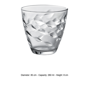 Verre à eau Flora 26 cl Bormioli Rocco H 8 cm Ø 8,5 cm - Product Image 3