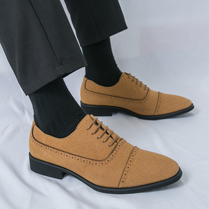 Verified Supplier Formal Shoes Yellow Handmade Leather Craftsmanship |  Alibaba.com