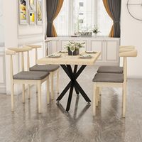 Pieds de meubles modernes pour table en marbre, verre ou bois, emballage pour vente par correspondance, pieds de table à manger en métal, base de bureau robuste