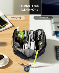 Bolsa Organizadora Inteligente de Moda, Resistente al Agua, con Cierre de Cremallera, para Guardar Cartas, Tarjetas, Electrónicos de Viaje, Bolsa Pequeña - Product Image 6