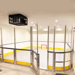 Barreras <span class=keywords><strong>de</strong></span> Protección para <span class=keywords><strong>Pistas</strong></span> <span class=keywords><strong>de</strong></span> Hielo Sintético <span class=keywords><strong>de</strong></span> Superficie Lisa, Tableros <span class=keywords><strong>de</strong></span> Protección Portátiles para Hockey - Product Image 4