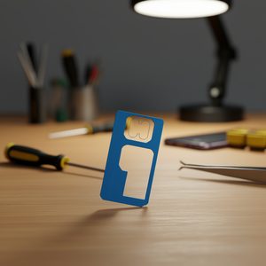 Tiroir de carte SIM double format bleu de remplacement pour Xiaomi Redmi 10 - Product Image 2