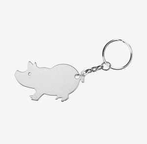 Décapsuleur Porte-clés Géant en Forme de Cochon – Cadeaux Promotionnels Personnalisés en Métal pour le Nouvel An, Événements d'Entreprise, Souvenirs de Marque - Product Image 1