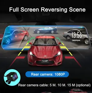 H60 Dual Lens HD1080P Car Video Recorder With G-sensor Loop Recording Parking Monitor Fit 128G Card Car Dvr