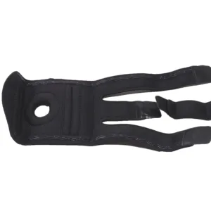 Cinturino per ginocchio rotula regolabile con Logo personalizzato supporto per ginocchio aperto in Silicone fascia per rotula
