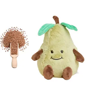 Pear fruit modeling microwave heating plush toy lavender can be disassembled and washed heating doll hot compress cold compress