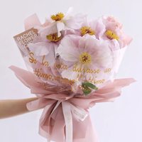 Emballage florale en Film plastique, séries de gelée, Style brouillard de soirée, boutique de fleurs, vente directe d'usine