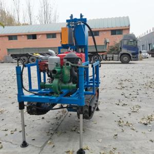 Diesel idraulico Mini impianto di perforazione rotativo macchina nuova condizione con pompa 180M Max trivelle ad acqua per scavare bene - Product Image 4