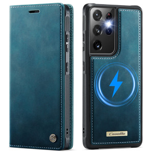 Casme C49 Series Phone Wallet For Galaxy S21 Ultra Magnetic Cover card holder case - Product Image 3