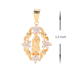 <span class=keywords><strong>De</strong></span> oro lleno <span class=keywords><strong>de</strong></span> joyas <span class=keywords><strong>de</strong></span> nuestra Señora <span class=keywords><strong>de</strong></span> <span class=keywords><strong>guadalupe</strong></span>, colgante <span class=keywords><strong>Virgen</strong></span> <span class=keywords><strong>de</strong></span> <span class=keywords><strong>guadalupe</strong></span> collar - Product Image 3