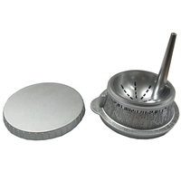 Service d'usinage OEM 5 axes CNC pièces en aluminium polissage miroir Service d'usinage anodisé argent métal tournant Prototype rapide