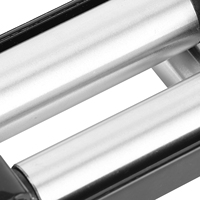 Rouleau de câble de treuil côte à côte Fairlead Heavy Duty 125mm/5 Inch Hole Spacing Universal