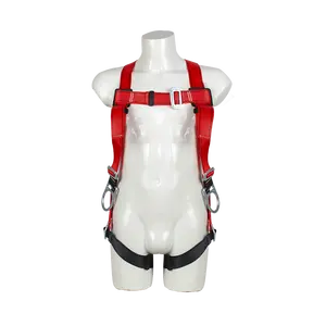 3 Point Adjustment Safety Harness 3 Adjustable Points Full Safety Harness With Rear Dorsal D-ring 2 Lateral D-ring Attachment Point