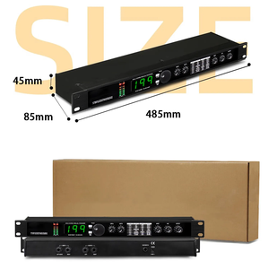 Recordio GAX-4II Procesador DSP Profesional de Reverberación Digital y Multiefectos, Ecualizador Activo Estéreo, Micrófono Vocal Metálico - Product Image 3
