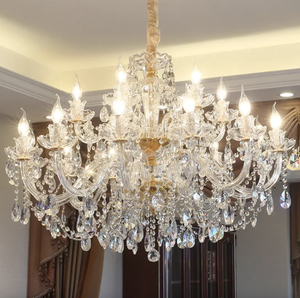 Lámpara Colgante Moderna de Cristal LED, Lujosa para Bodas, Escaleras, Sala de Estar, Salón de Banquetes, Hotel, Decoración de Villa - Product Image 6