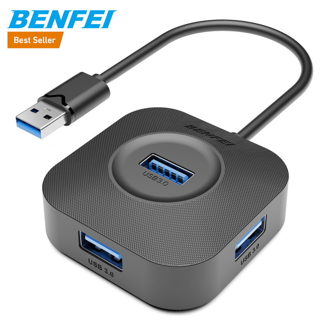 BENFEI USB C Hub 4 Ports USB 3.0 Hub with 5Gbps Data Transfer USB C Splitter