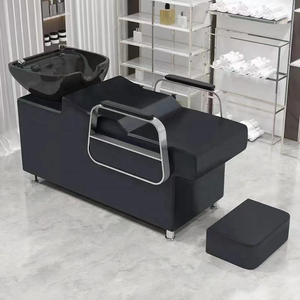 Salon Beauty Furniture Shampoo <b>Bed</b> Sink Hair Salon Lay Down Washing Basin - Product Image 2