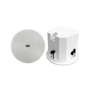 XIDLY- 2-Way Flush Mount Enclosure 100V frameless in ceiling mounting speaker with transformer