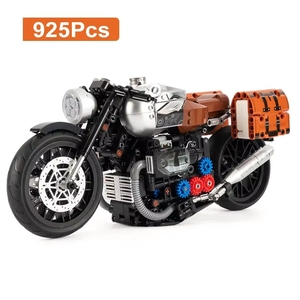 <span class=keywords><strong>KBox</strong></span> 10515, Bloques de Construcción de Motocicleta de Plástico de Alta Tecnología, Modelo Modular, Juguetes Educativos, Regalo de Cumpleaños para Niños, Juego de 925 Piezas - Product Image 2