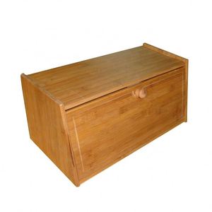 Eco-friendly Bamboo Kitchen Food <b>Bin</b> Bread Storage Box BSCI Factory - Product Image 1