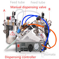 Machine à doder les étiquettes 3D en époxy, appareil de distribution automatique d'autocollants