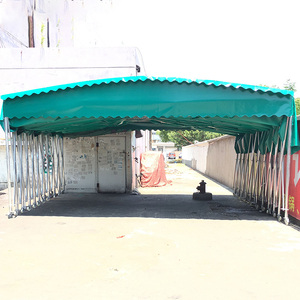 Di Động Có Thể Gập Lại Di Động Xe Nhà Để Xe Xe Tải Canopies Carports Thép Bền Khung Vải Vải Bạt Nhượng Bộ Đứng Lều - Product Image 1