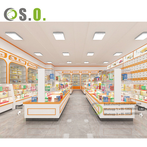 Muebles de Farmacia de alta calidad, vitrina de farmacia, estantes de tienda médica - Product Image 4