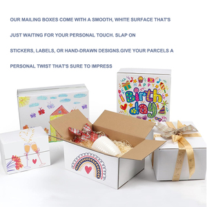 Mạnh mẽ Trắng sóng các tông vận chuyển hộp giấy để di chuyển và lưu trữ tùy chỉnh in bao bì hộp carton - Product Image 5