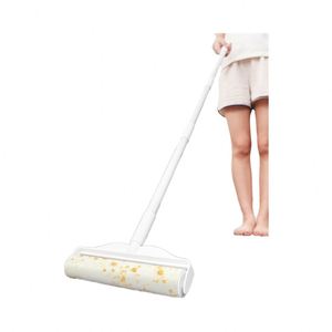 Eco-friendly PP <b>Plastic</b> Sticky Hair Roller for Pets Long/Short <b>Rod</b> Lint Remover Manual Use Tearable Sheets 24cm - Product Image 2