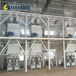 Automatic Dry Mix Powder Mortar Mixing Equipment Wall Putty Plaster Skim Coat Mixer <b>Tile</b> Adhesive Glue Grout Manufacturing Plant - Product Image 2