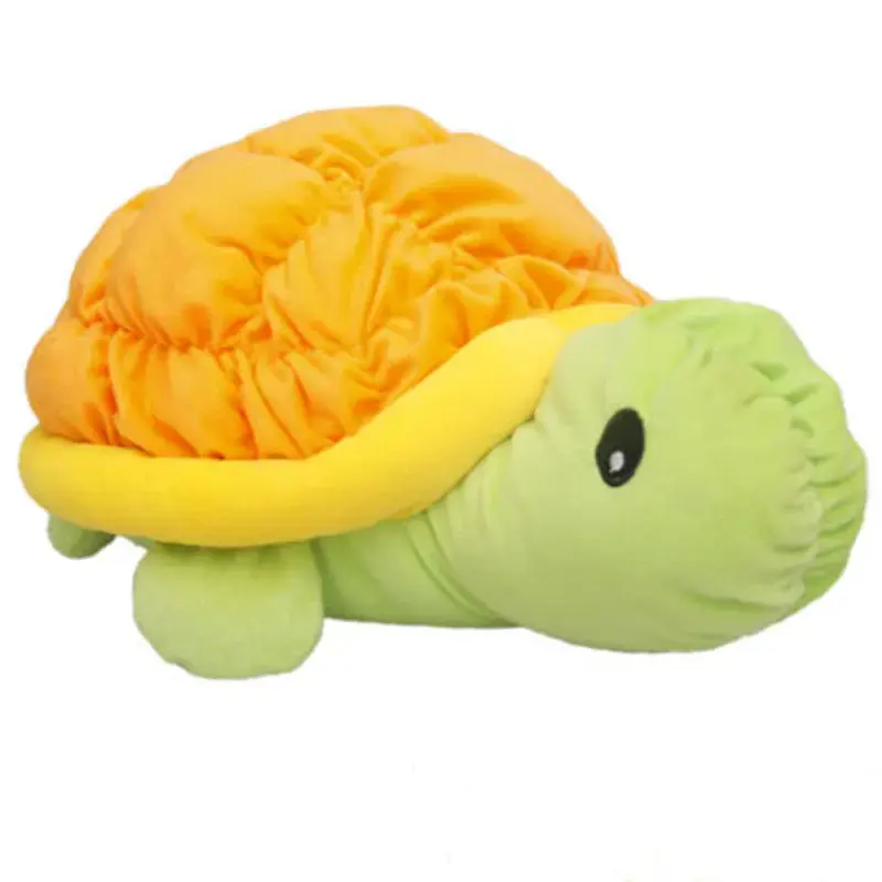 Factory Price Orange Plush Turtle Pillow Stuffed Animal Toy Birthday Party Favor Easter Plush Toy