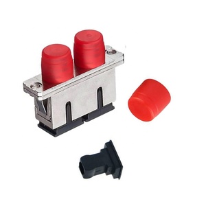 Coupleur de fibre optique monomode UPC femelle SC/FC double cœur duplex à coque métallique à faible perte d'insertion pour télécommunications - Product Image 2