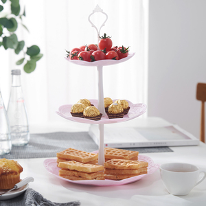 <span class=keywords><strong>Plateau</strong></span> <span class=keywords><strong>à</strong></span> desserts <span class=keywords><strong>à</strong></span> 3 niveaux, pour thé, fête d'anniversaire, salon support <span class=keywords><strong>à</strong></span> gâteaux, <span class=keywords><strong>plateau</strong></span> <span class=keywords><strong>à</strong></span> fruits - Product Image 4