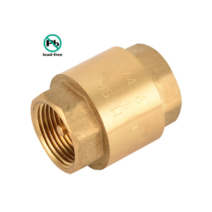 BMAG bleifreies Messing-Rückschlag ventil 1/2 "bis 4" Zoll Wasser-Rückschlag-Einweg ventil Manuelle Leistung - Product Image 1