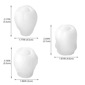 Handmade Soap Cake Decoration Baking Silicone Mold DIY <b>Flower</b> <b>Diffusing</b> Stone Food Grade Style Tool Type - Product Image 2