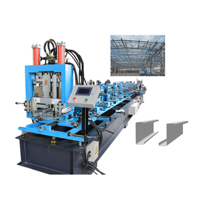 Máquina Perfiladora de Acero Tipo <span class=keywords><strong>C</strong></span>, Máquina Automática para Fabricar Perfiles Metálicos de Acero Tipo <span class=keywords><strong>C</strong></span> y Z - Product Image 1