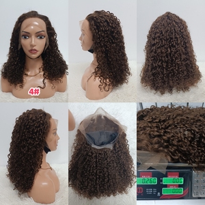 Promotion Letsfly 75$ Perruques à fermeture en dentelle 5x5 bouclées birmanes 100% cheveux humains vierges 10A 18 20 22 pouces Couleur au choix Vente en gros - Product Image 2