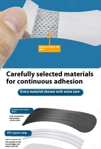 Schnarch lösung, Nasen streifen, Atemst reifen, Nasen öffner zum Atmen des Schlafes, öl-und schweiß festes, hoch klebendes Pflaster - Product Image 4