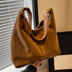 Bolso Tote Clásico y Moderno de Gran Capacidad, Bolso de Compras de Terciopelo Vintage 2026, Bolso de Hombro Informal - Product Image 1