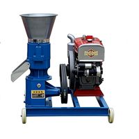 Machine à fabriquer des granulés d'aliments pour volailles, bétail, poulets et poissons, capacité de 50 à 100 kg/h, pour l'alimentation du bétail, machine à granulés pour animaux