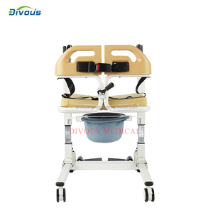 Silla Elevadora de Pacientes para Hospital, Nueva, para Traslado de Personas con Discapacidad al Baño. Silla de <span class=keywords><strong>Ducha</strong></span> Manual para Personas Mayores - Product Image 3