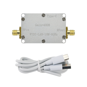 WYDZ-LAN-10M-6GHz 40DB เครื่องขยายสัญญาณบรอดแบนด์แบบได้กำลังขยายสูง โมดูลเครื่องขยายสัญญาณ RF บรอดแบนด์ที่มีความเรียบเนียนสูง - Product Image 1