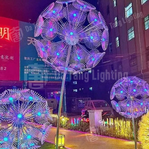 Lumière décorative LED d'extérieur en forme de pissenlit pour les sentiers de parc et l'ambiance nocturne - Product Image 3