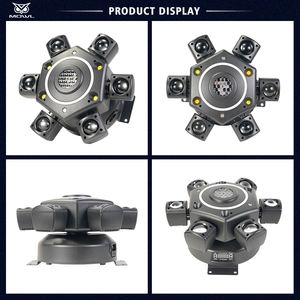 6 Bras RGBW 4in1 Rotation DMX Faisceau Stroboscopique Laser LED Effet Lumière pour Scène DJ Bar Night <span class=keywords><strong>Club</strong></span> Disco Party <span class=keywords><strong>Home</strong></span> - Product Image 5